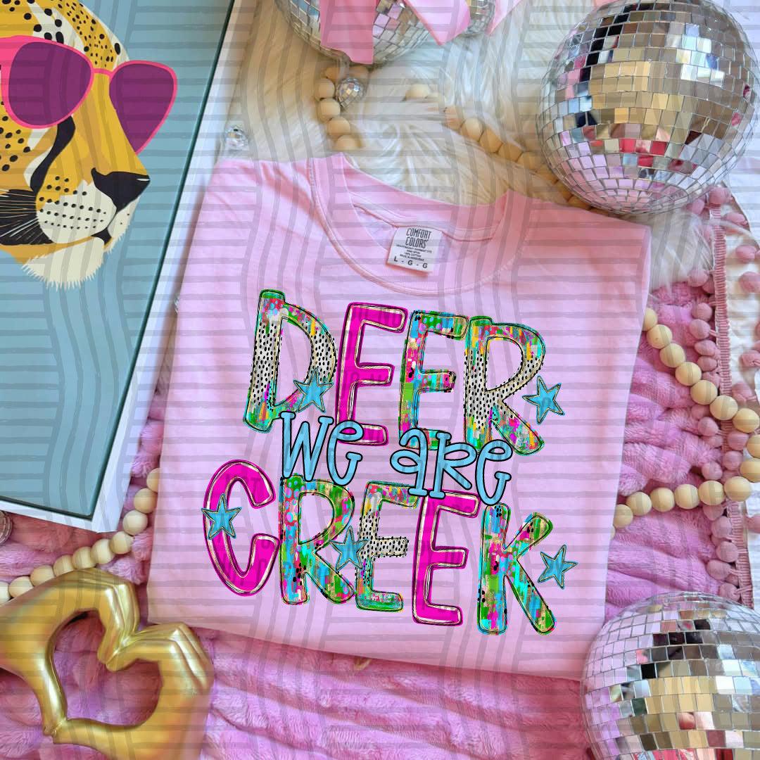 Deer Creek preppy luxe (Caplinger) DTF transfer
