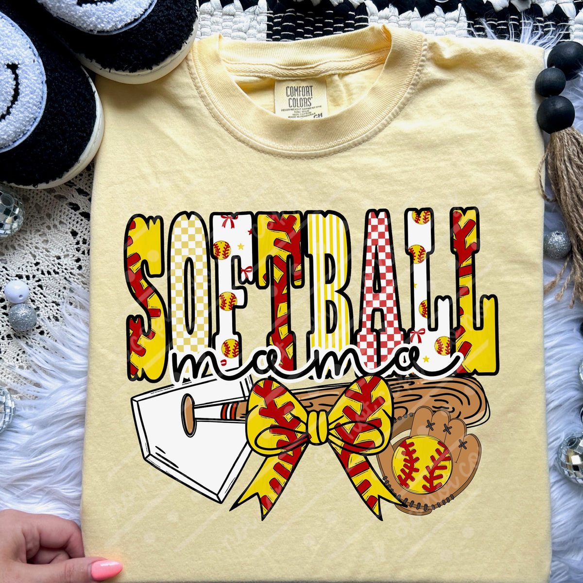 Softball Mama (MZ) DTF Transfer