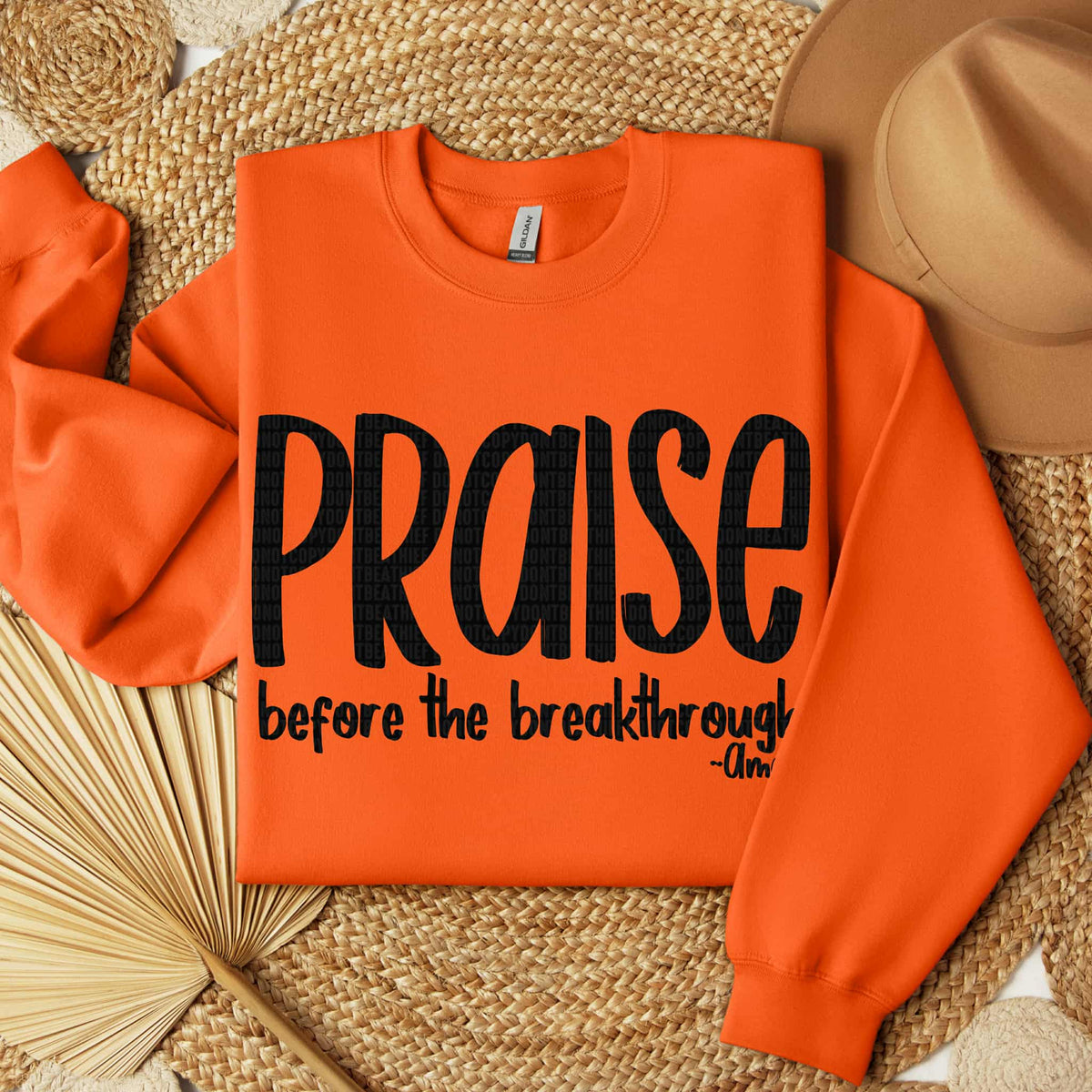 Praise Before The Breakdown BLACK (SDD) DTF Transfer