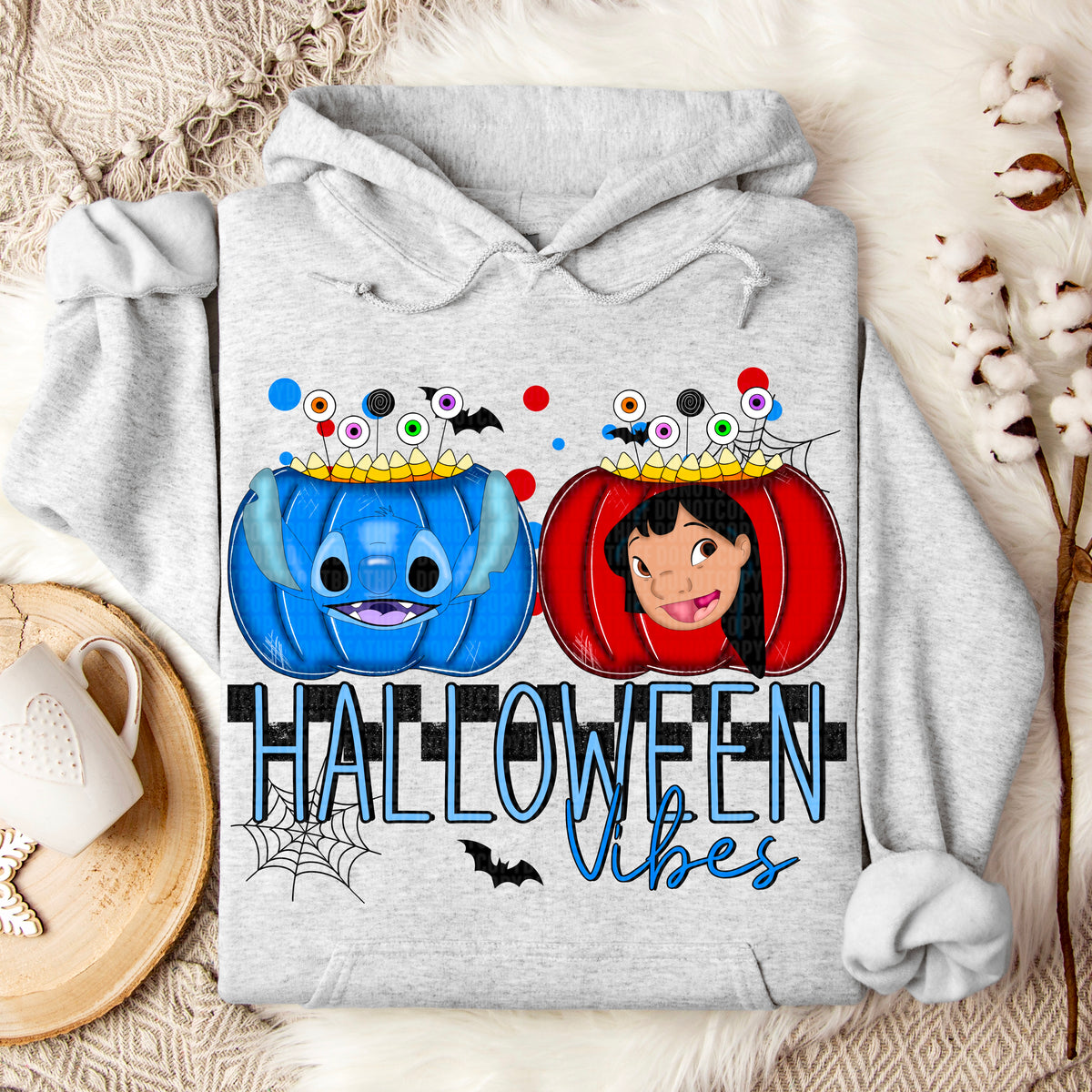 Halloween Vibes ohana 113268 DTF transfer