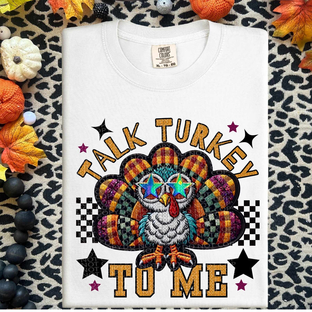 Talk turkey to me (HW) 60083 DTF transfer