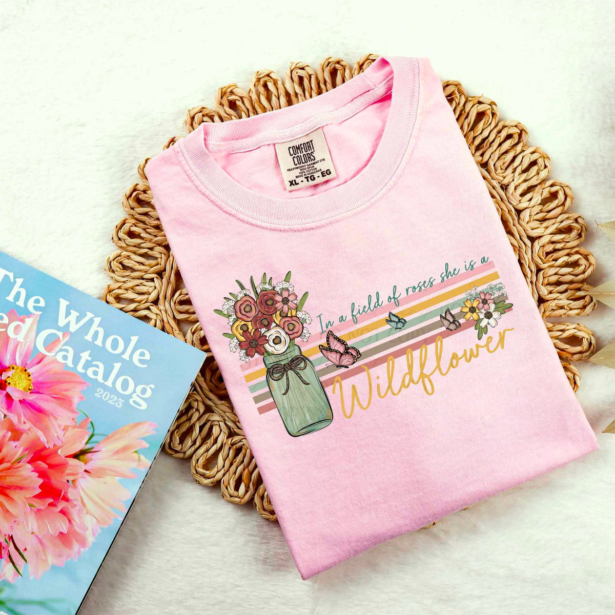 In a field of roses she is a wildflower (ABD) 80889 DTF transfer