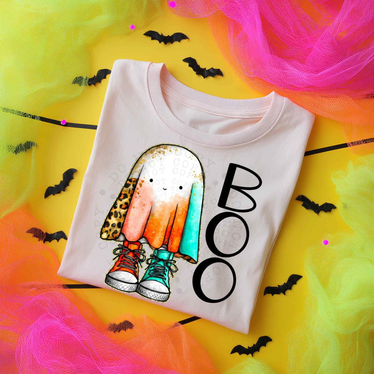 Boo Ghost Sneakers (c’s) DTF transfer