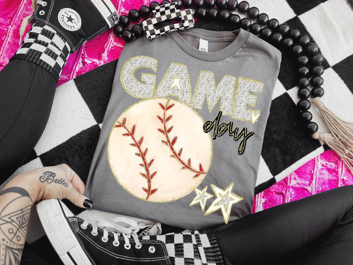 Game day baseball (Caplinger) 92787 DTF transfer