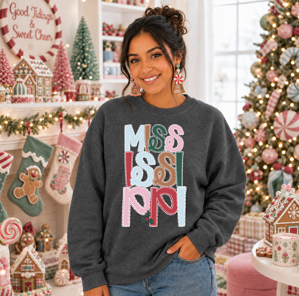 Holly jolly Mississippi (S&G) DTF Transfer