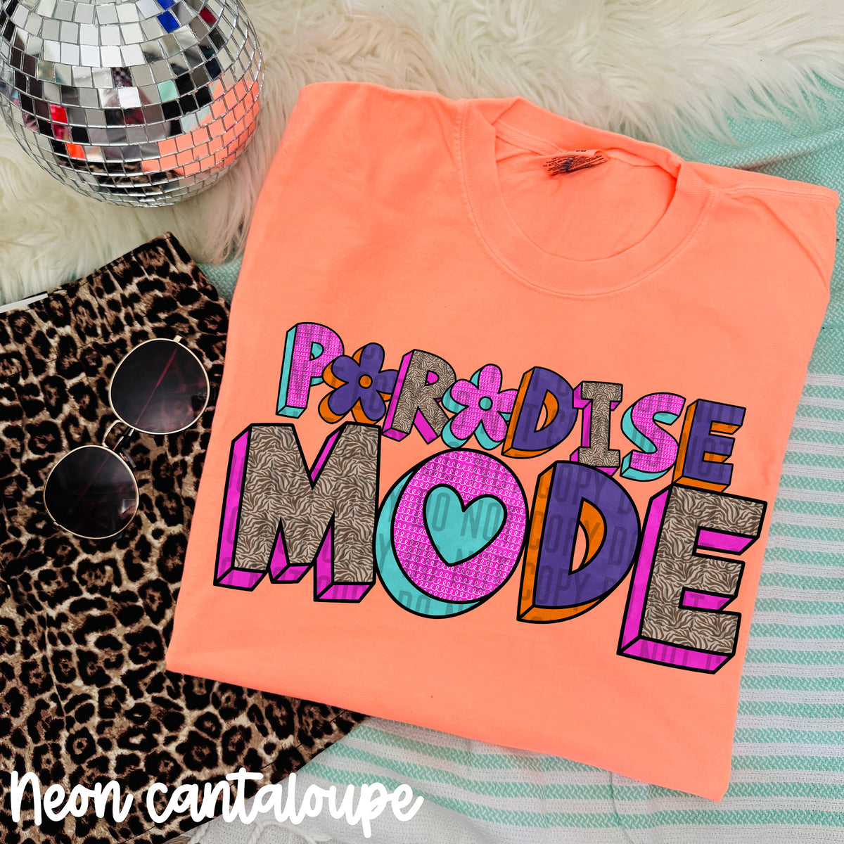 paradise mode purple blocks (caplinger) DTF