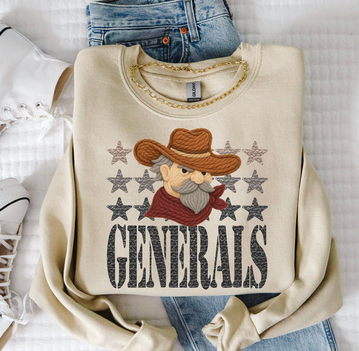 Generals Yarn Mascot (S&G) DTF transfer