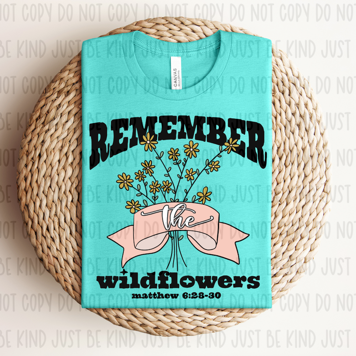 Remember Wildflowers (Kayndi) 72688 DTF Transfer