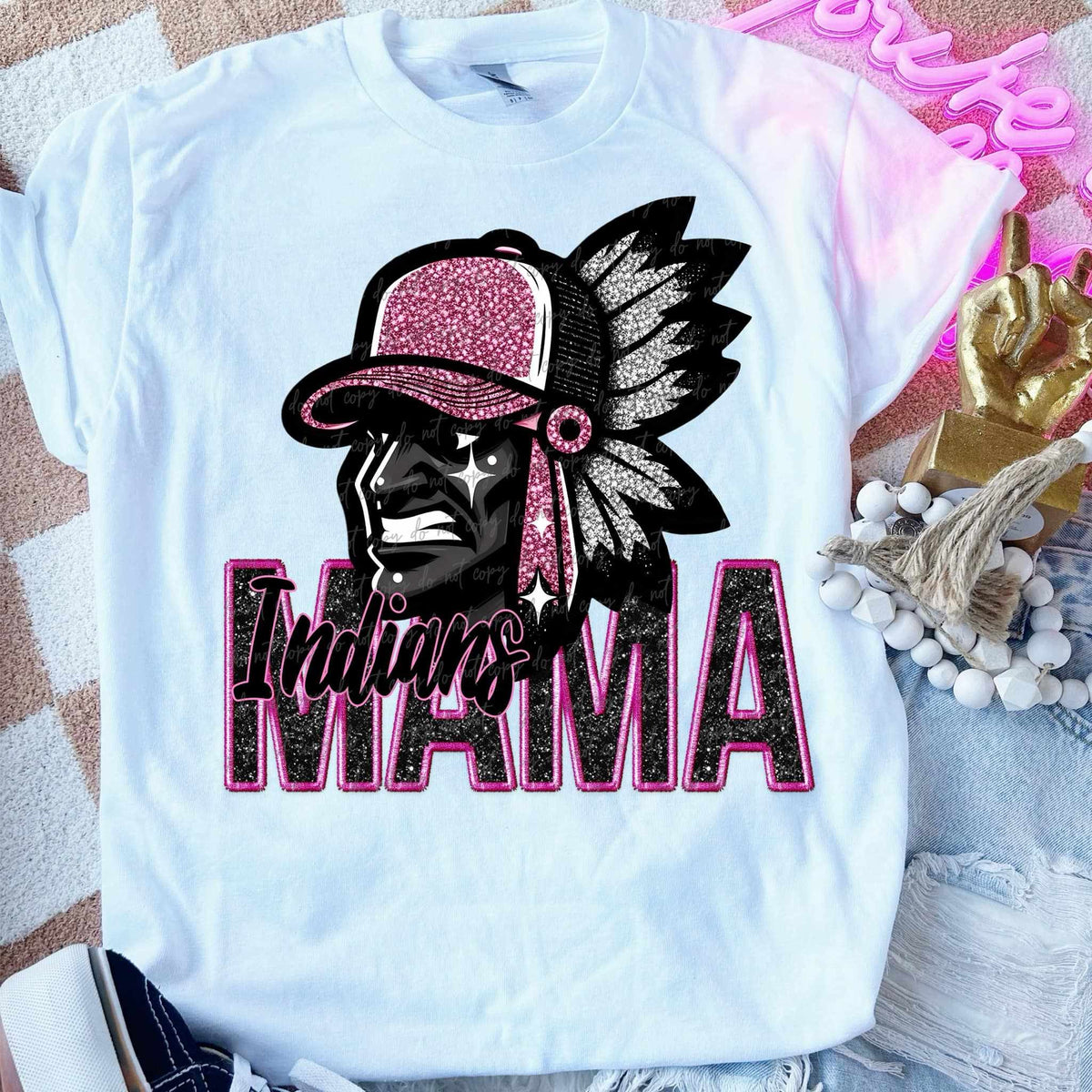 Indians mama 53378 DTF transfers