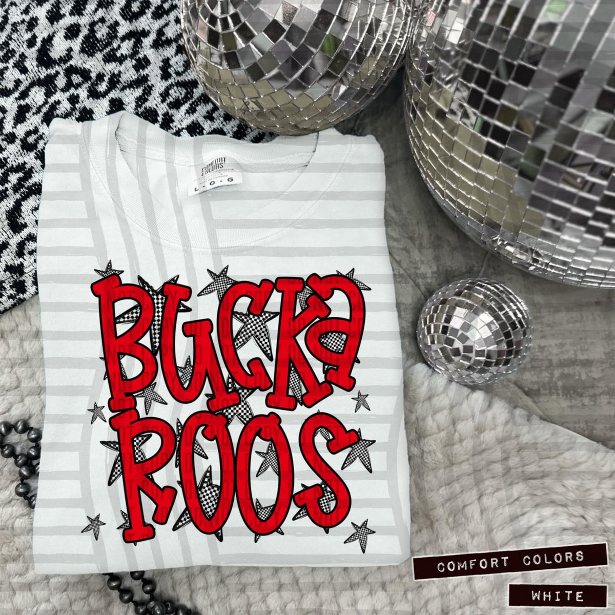 Red Staggered Mascots (Caplinger)