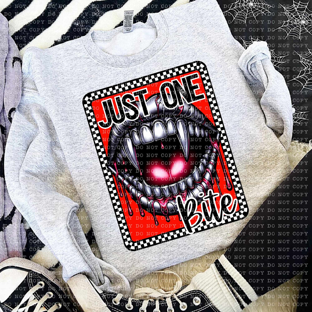 Just one bite card (ECHT) 58770 DTF transfer