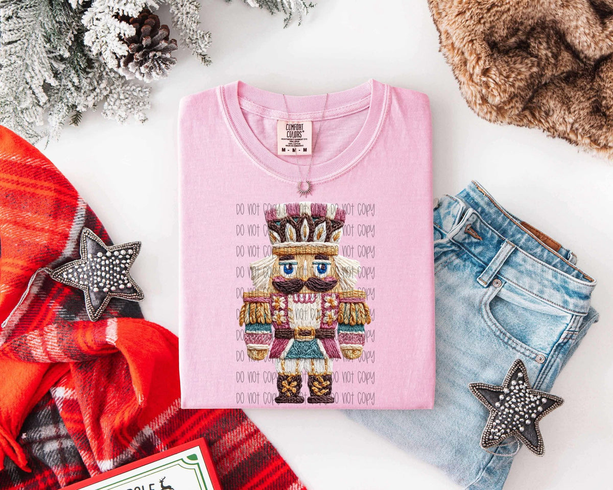 Faux yarn nutcracker (SSD) DTF Transfer