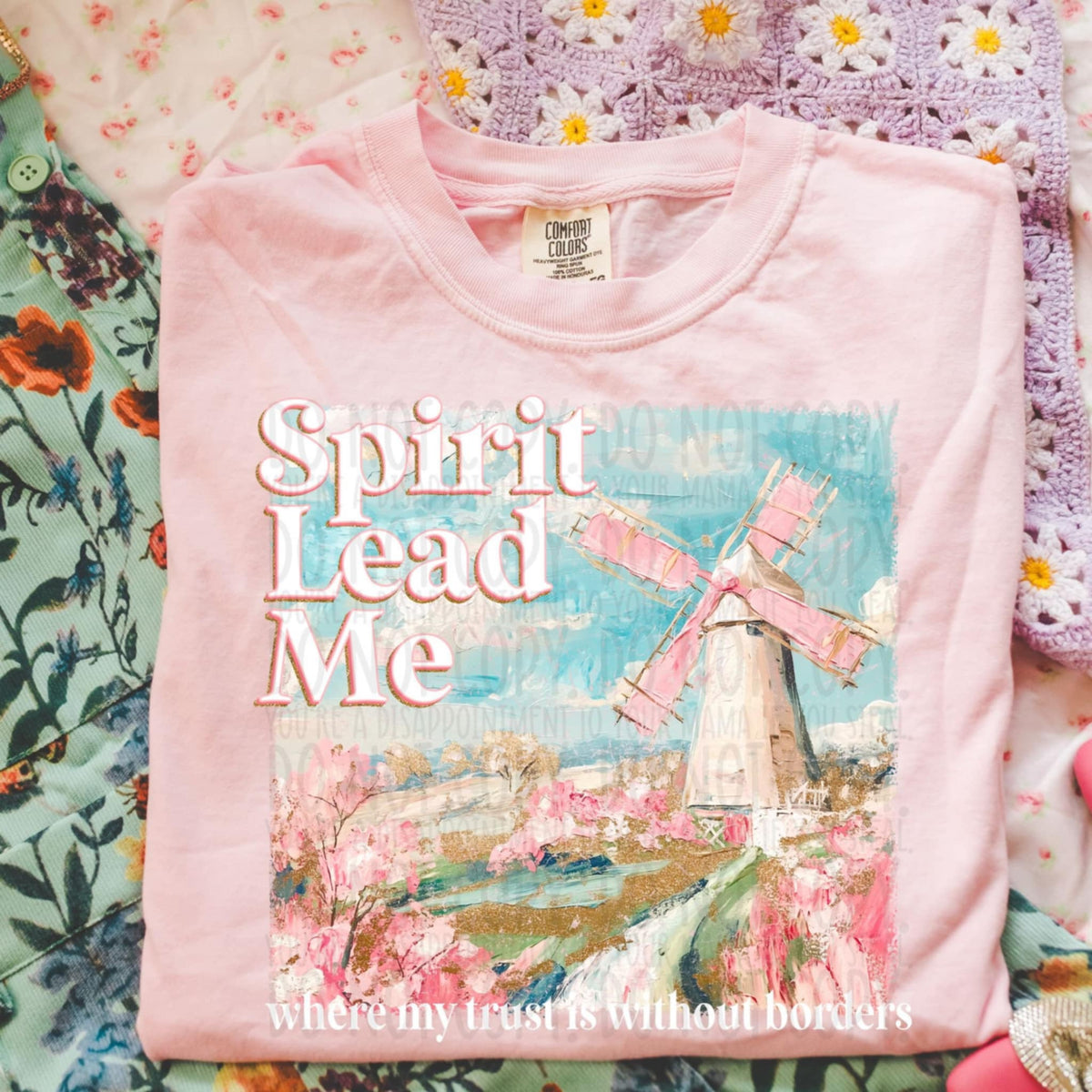 Spirit lead me pastel (SWD) 98676 DTF transfer