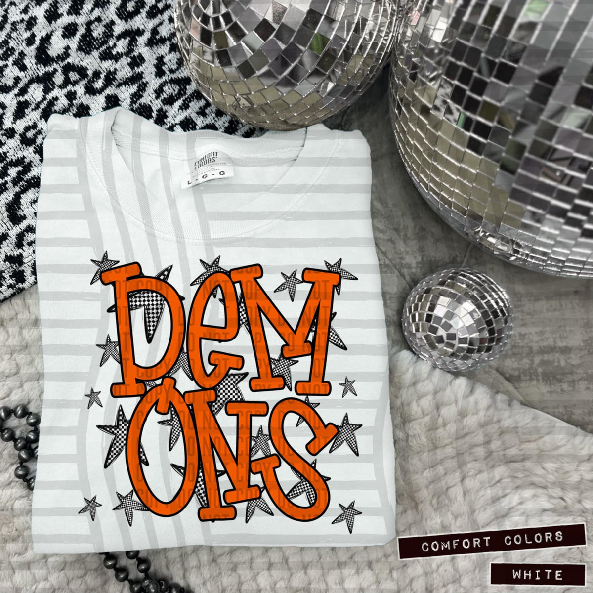 Orange Staggered Mascots (Caplinger)