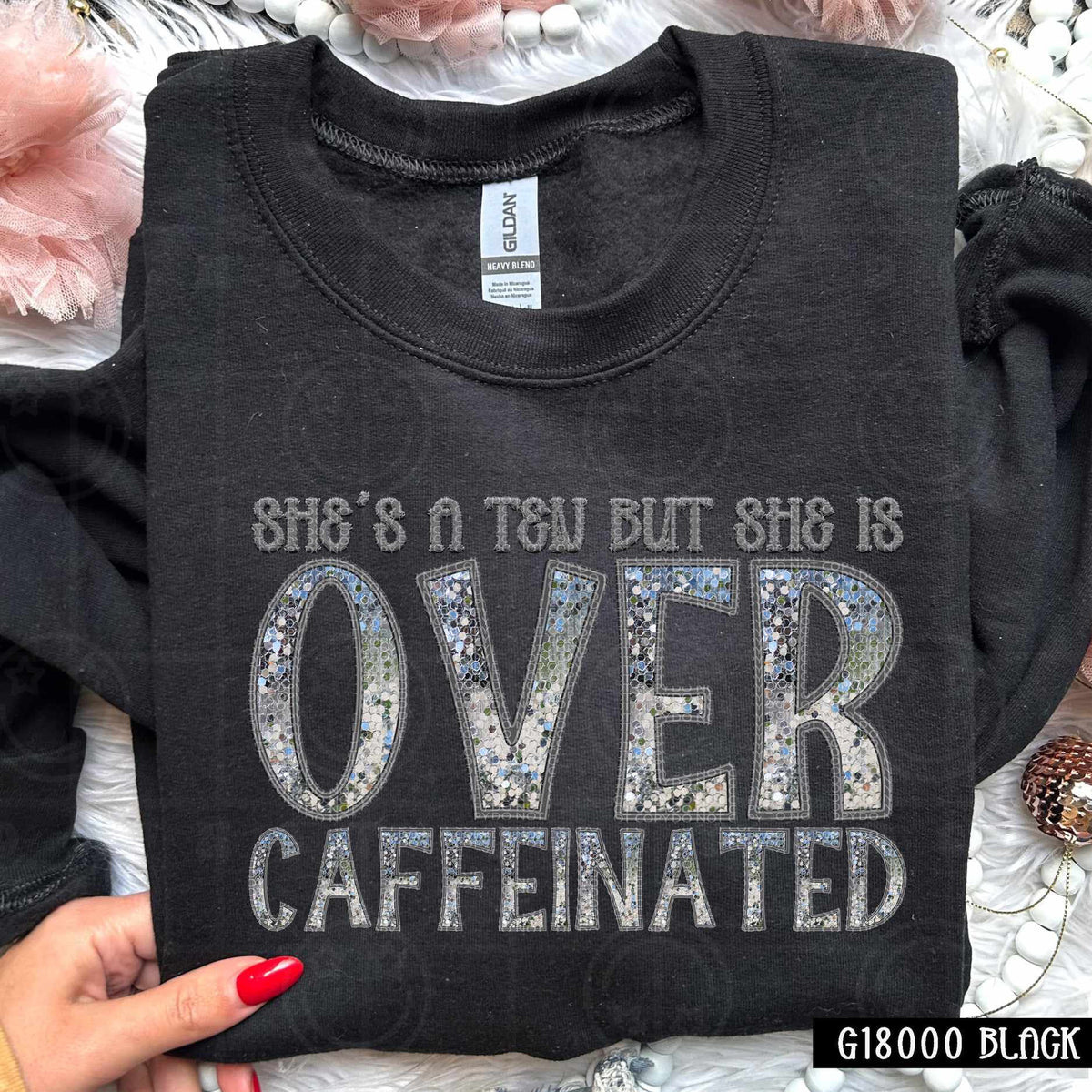 She’s a ten but she is over caffeinated (HW) 73503 DTF transfer