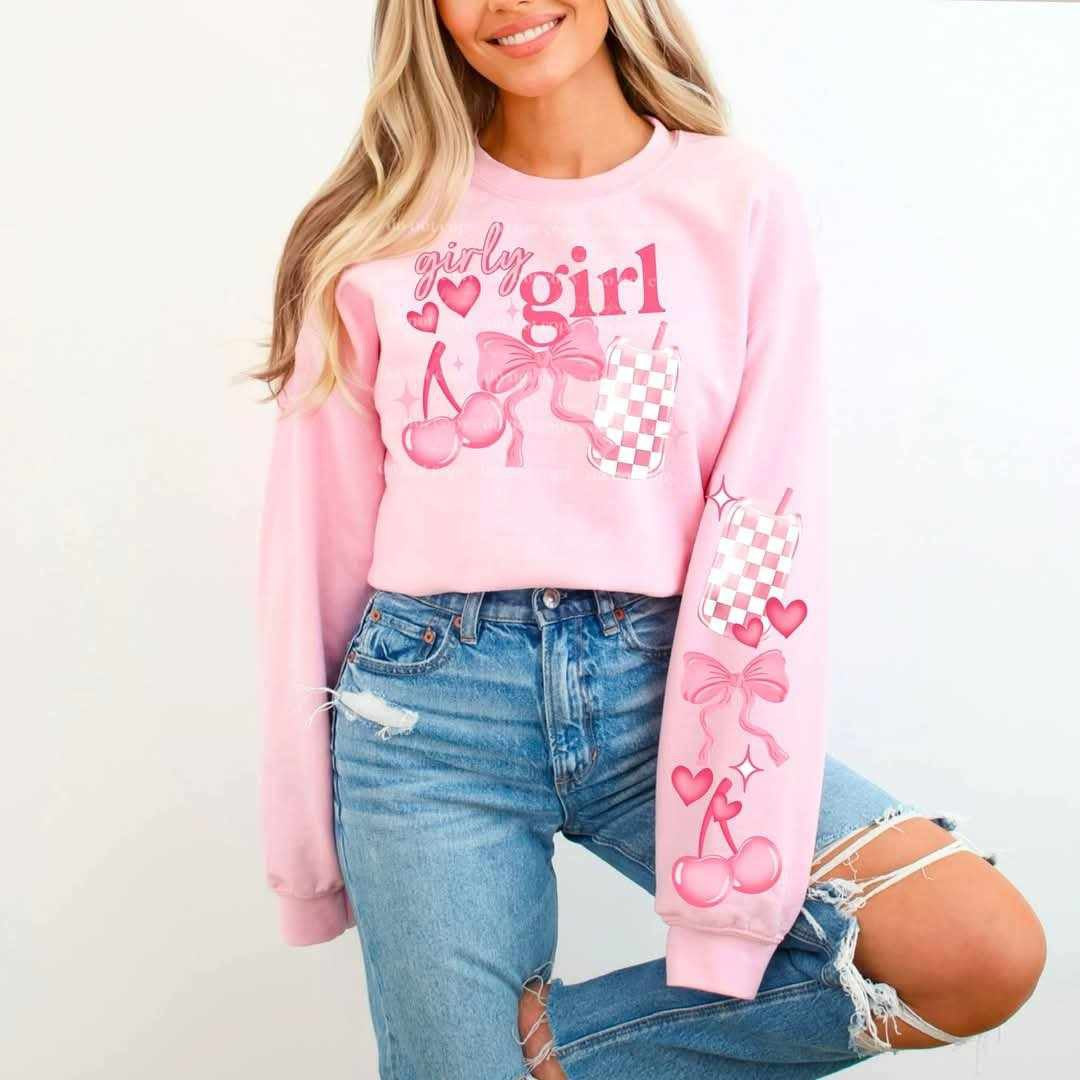 Girly girl FRONT (CSC) 77299 DTF transfer