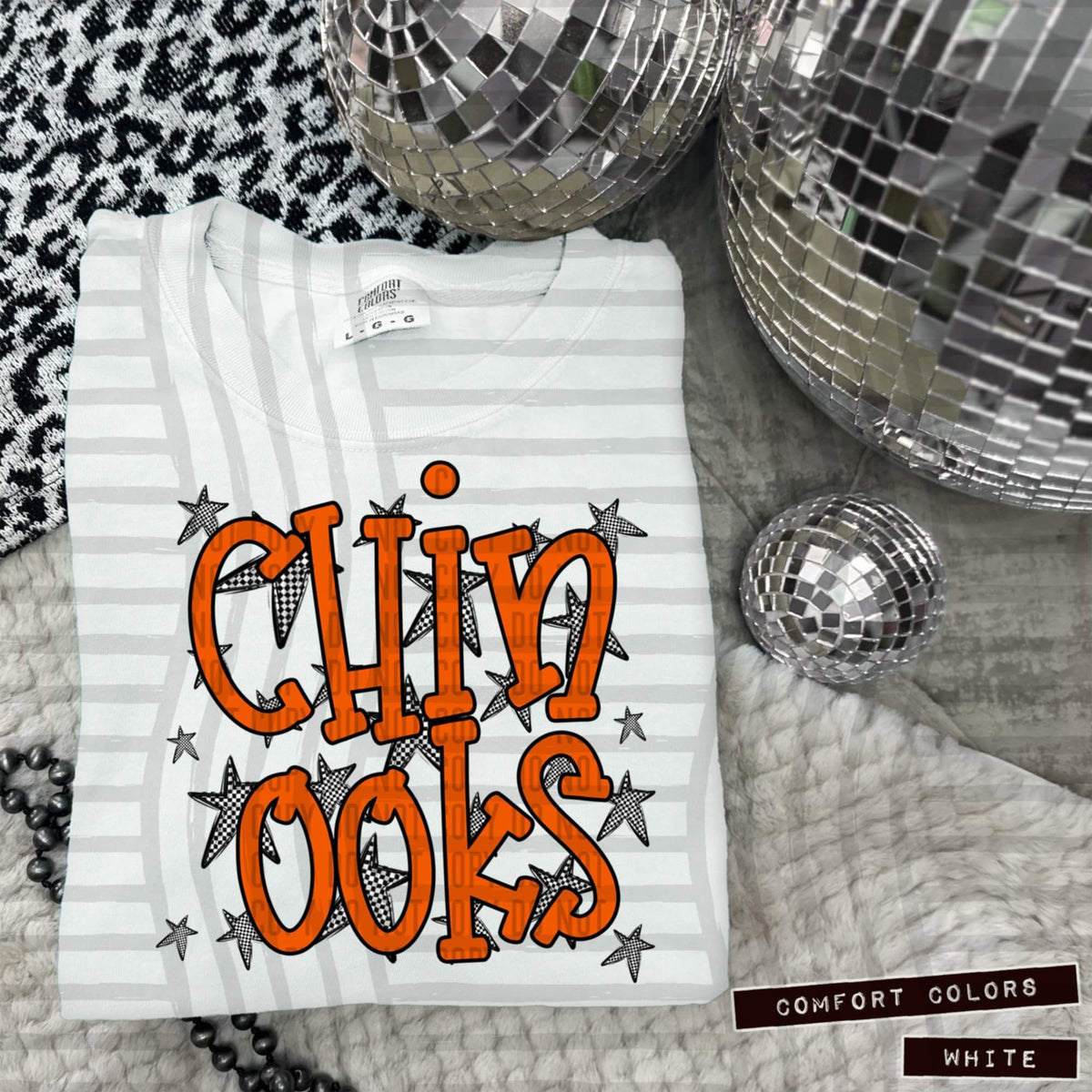 Orange Staggered Mascots (Caplinger)