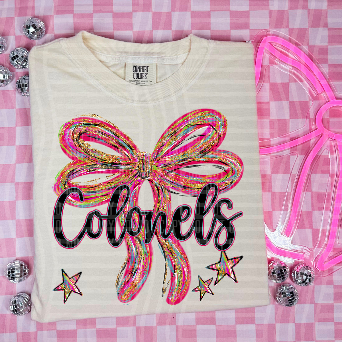 Colonels Whimsical Bow (caplinger) DTF transfer
