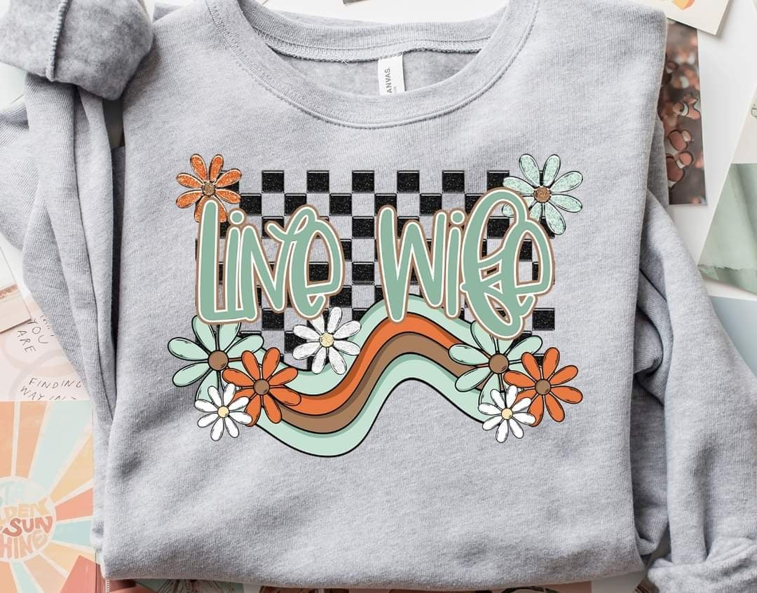 Line wife boho mascot (S&G) 52749 DTF transfer