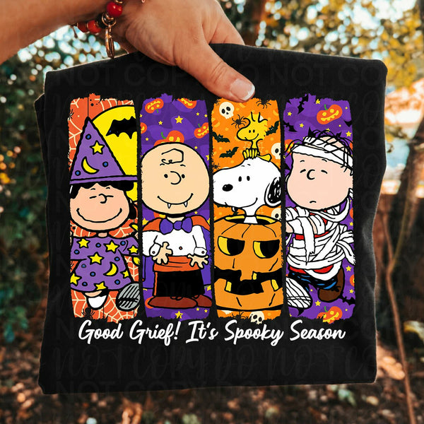 Good grief it's spooky season CB and friends (UAC) DTF Transfer