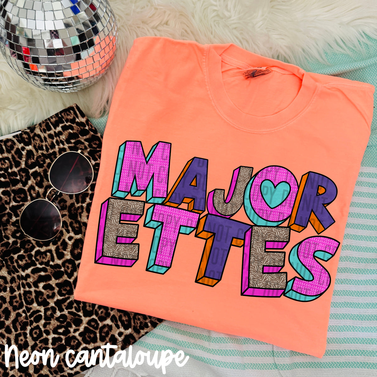 majorettes purple blocks (caplinger) DTF transfer