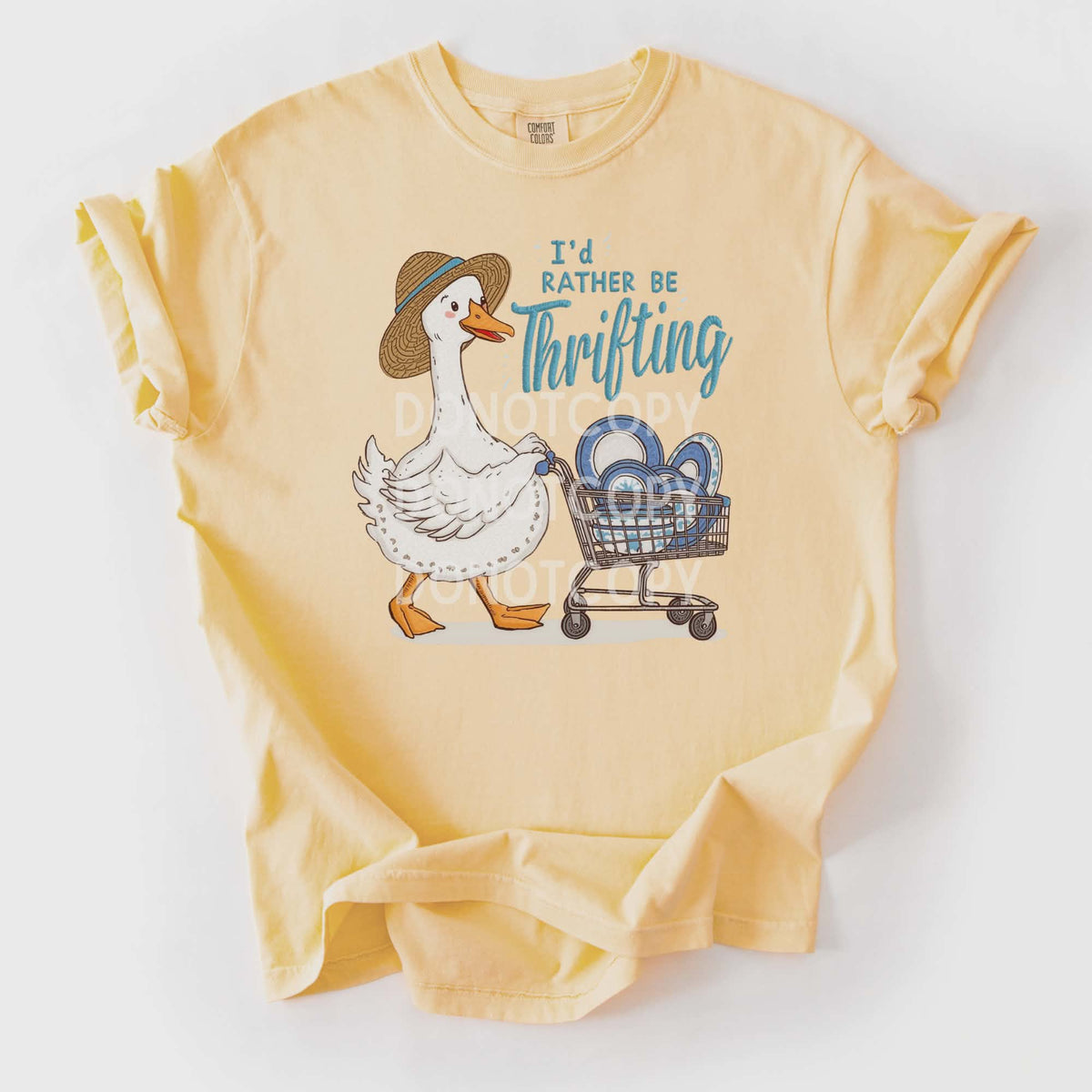 I’d rather be thrifting (CSG) DTF Transfer