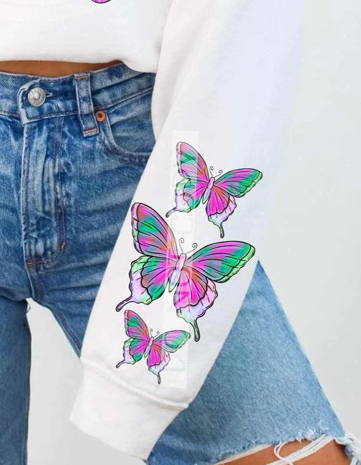 Don’t let the hard days win sleeve 82996 DTF transfer