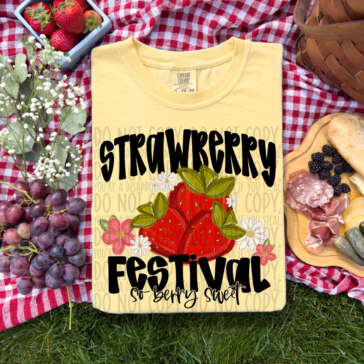 Strawberry Festival So Berry Sweet (SWD) DTF transfer
