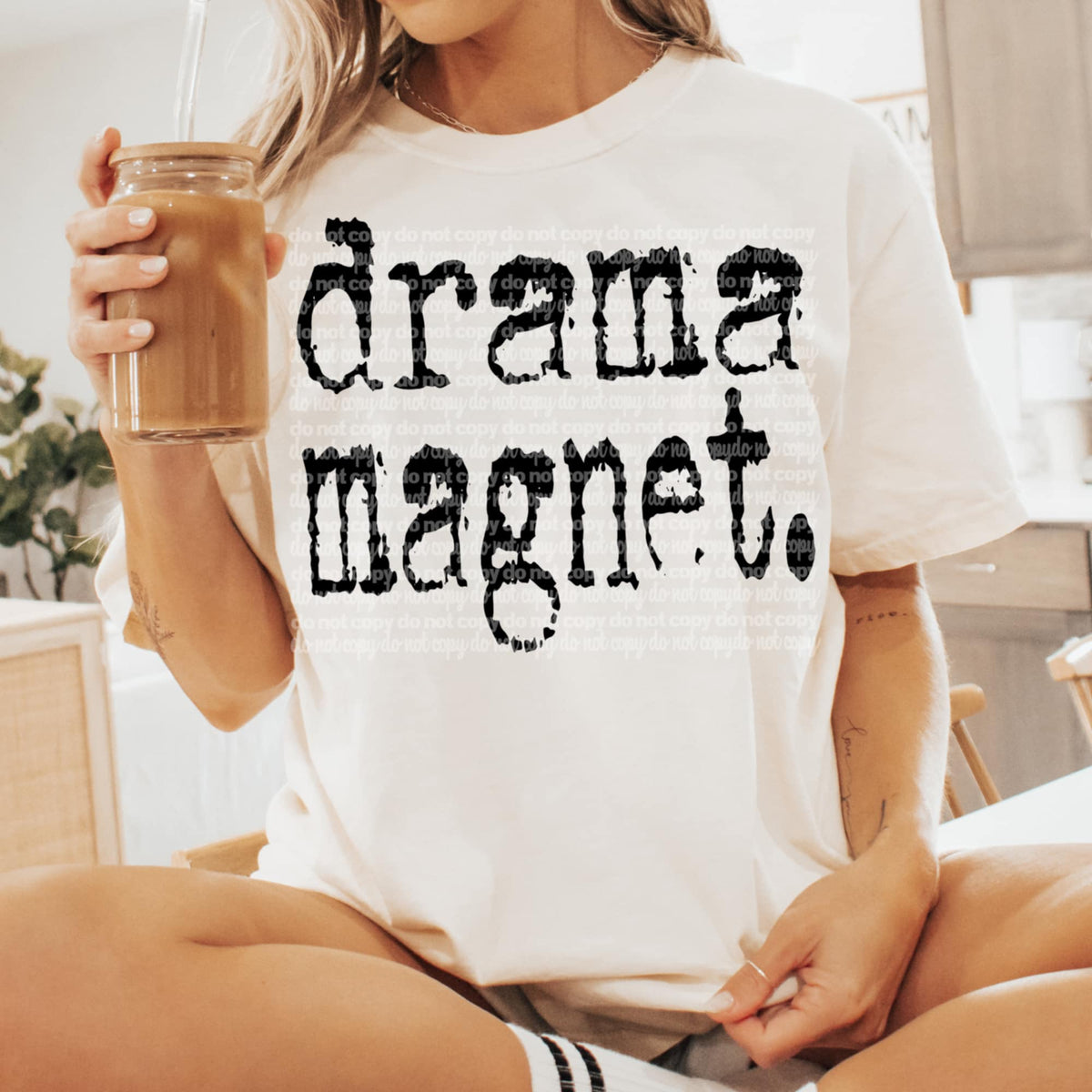 Drama magnet. (TTD) 96185 DTF transfer