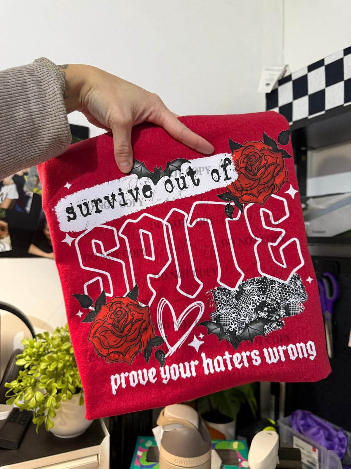 Survive out of spite Sunday special DTF transfer