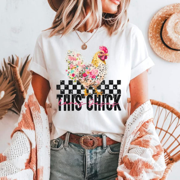 This chick loves Jesus (SDD) 97280 DTF transfer