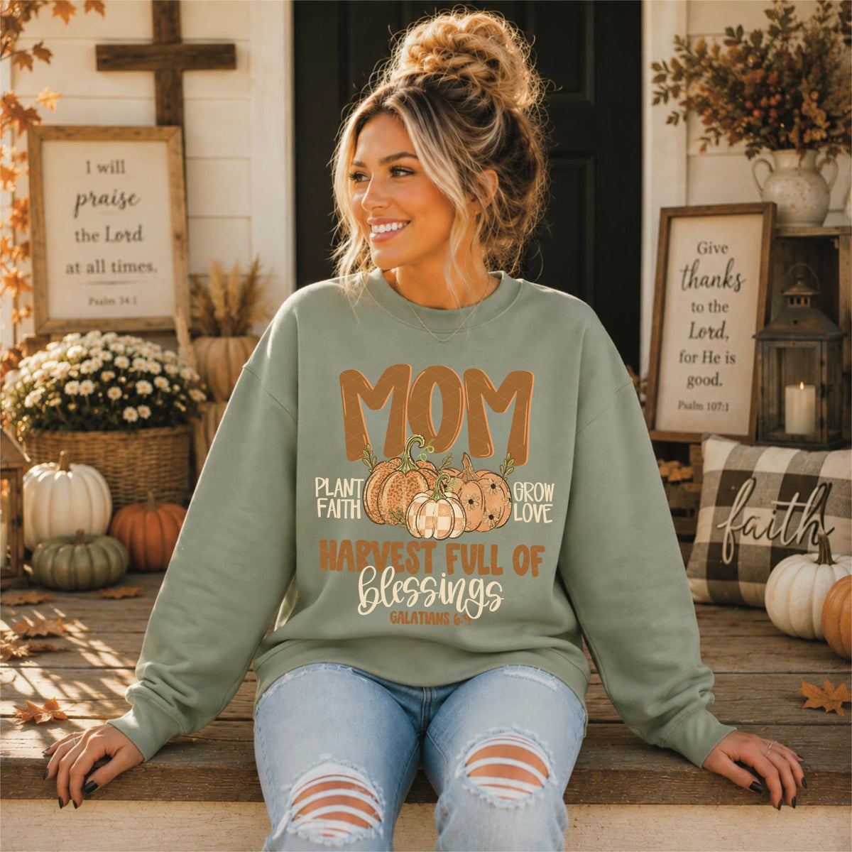Mom harvest full of blessings (SDD) DTF Transfer