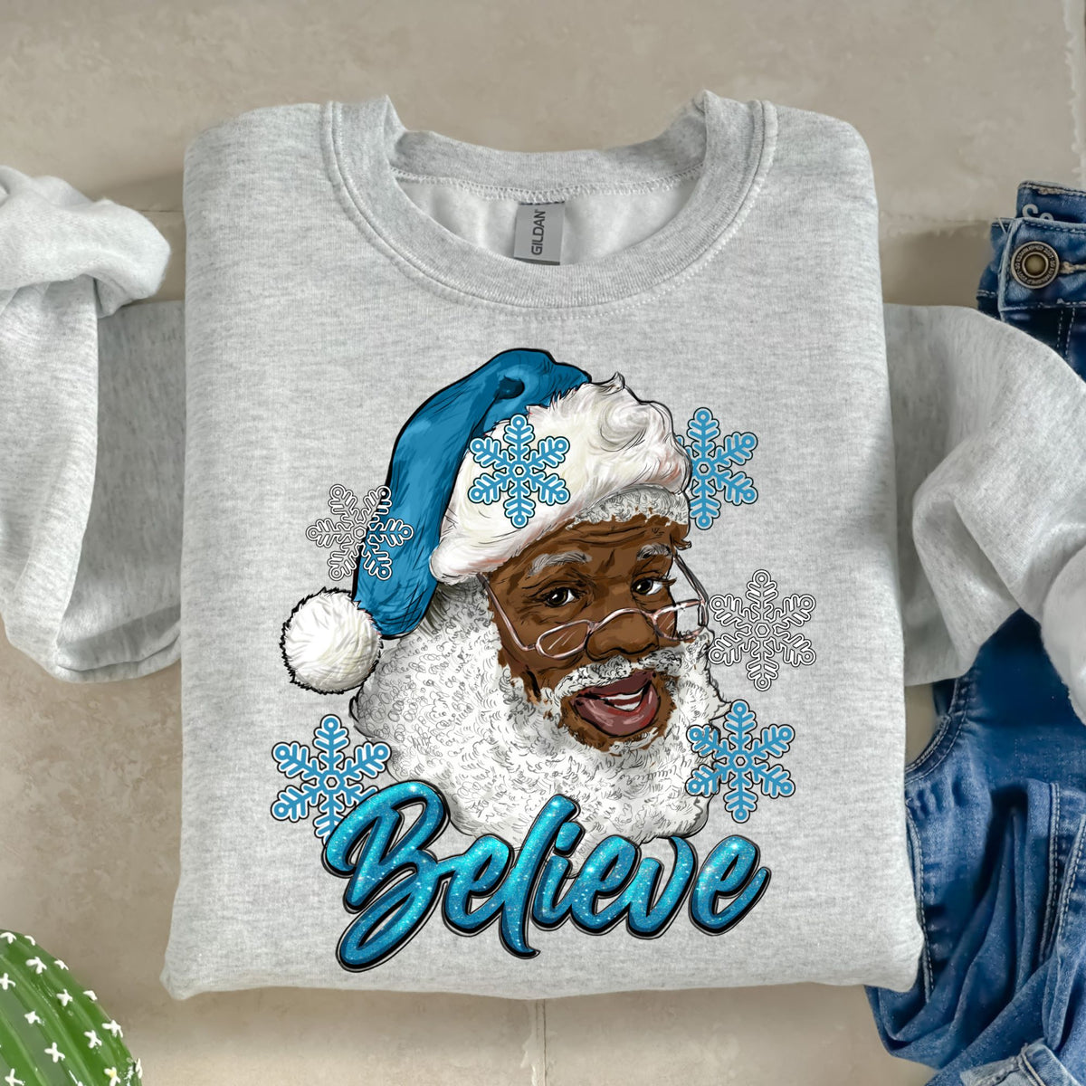 Believe Santa-38764-DTF transfer