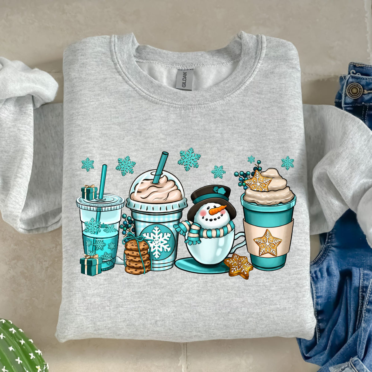 Winter Coffee Cups-38765-DTF transfer
