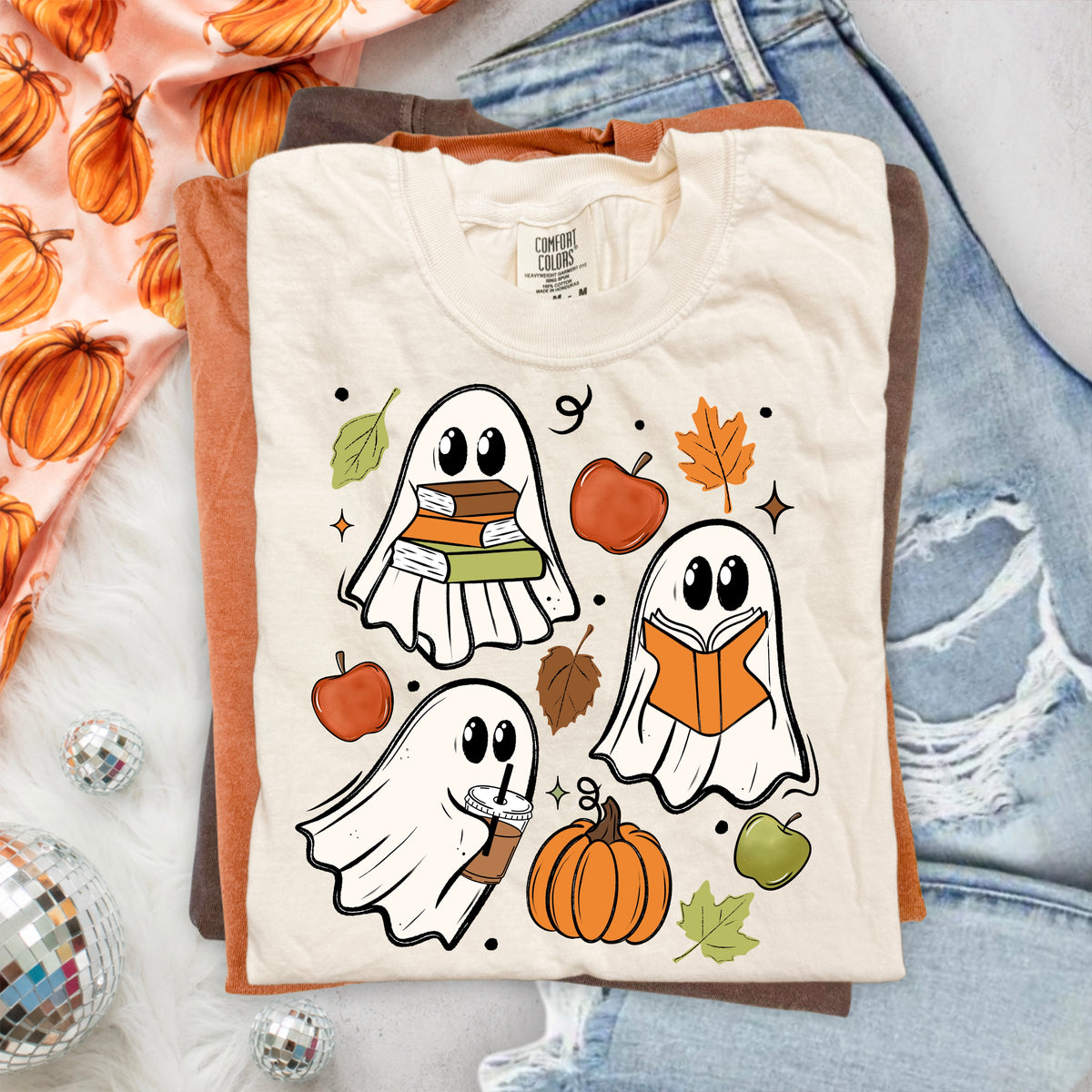 Fall ghosties (CSC) DTF Transfer