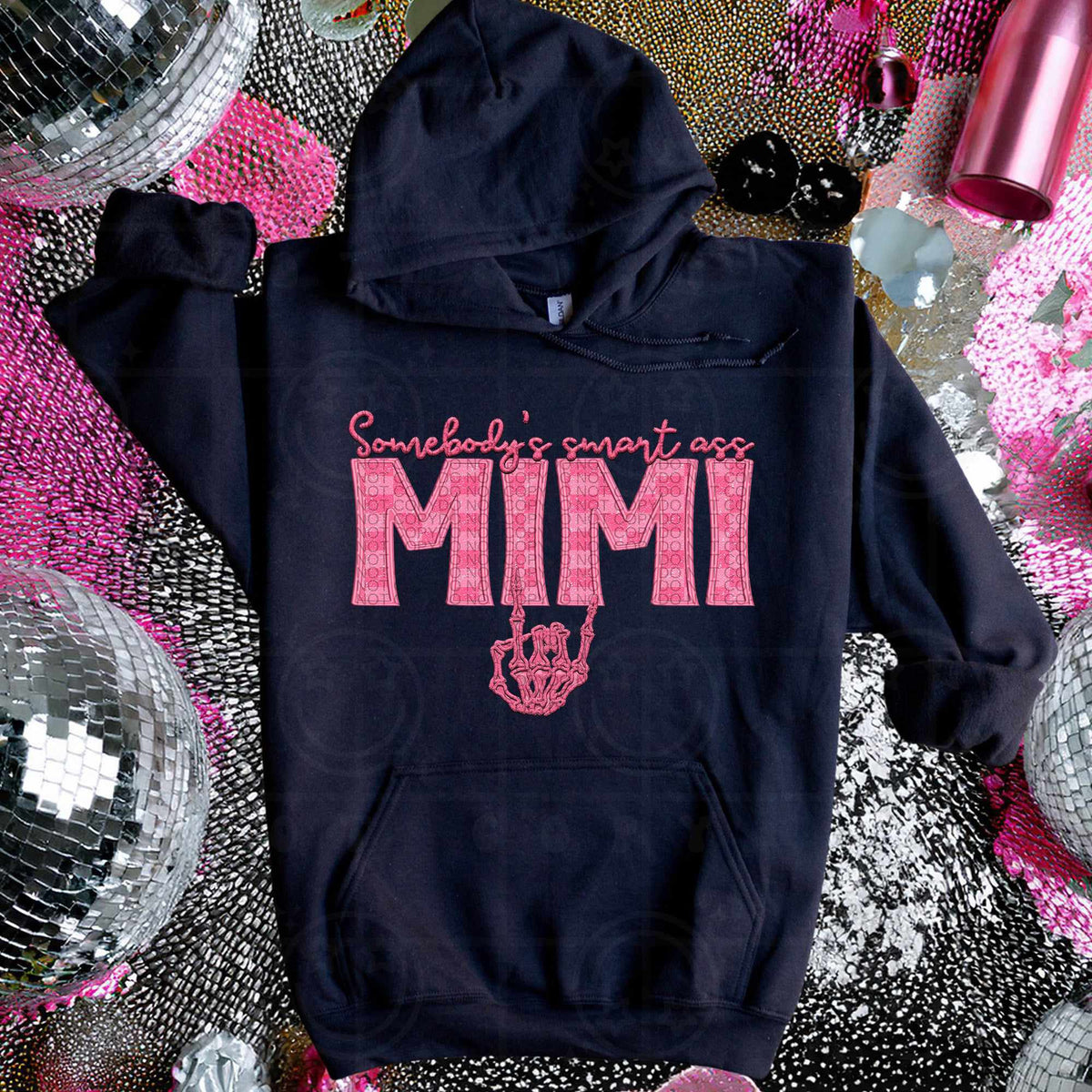 Somebody’s smart as Mimi pink (HW) 75176 DTF transfer