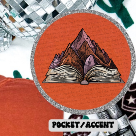 My Books Are Calling And I Must Go (POCKET ONLY) 117279 DTF Transfer