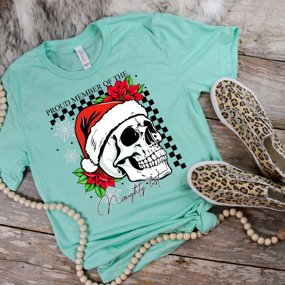 Proud Member Of The Naughty List DTF Transfer