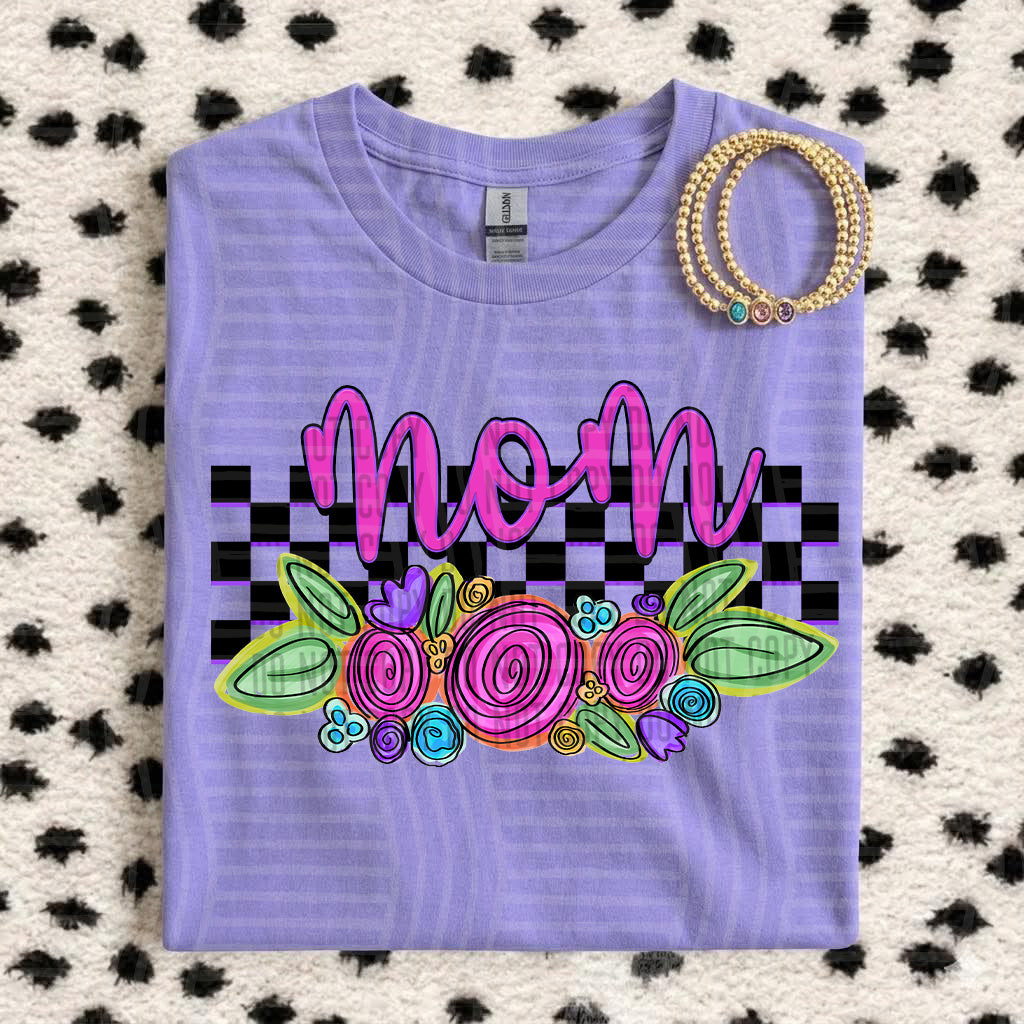 purple mom (Caplinger) DTF Transfer