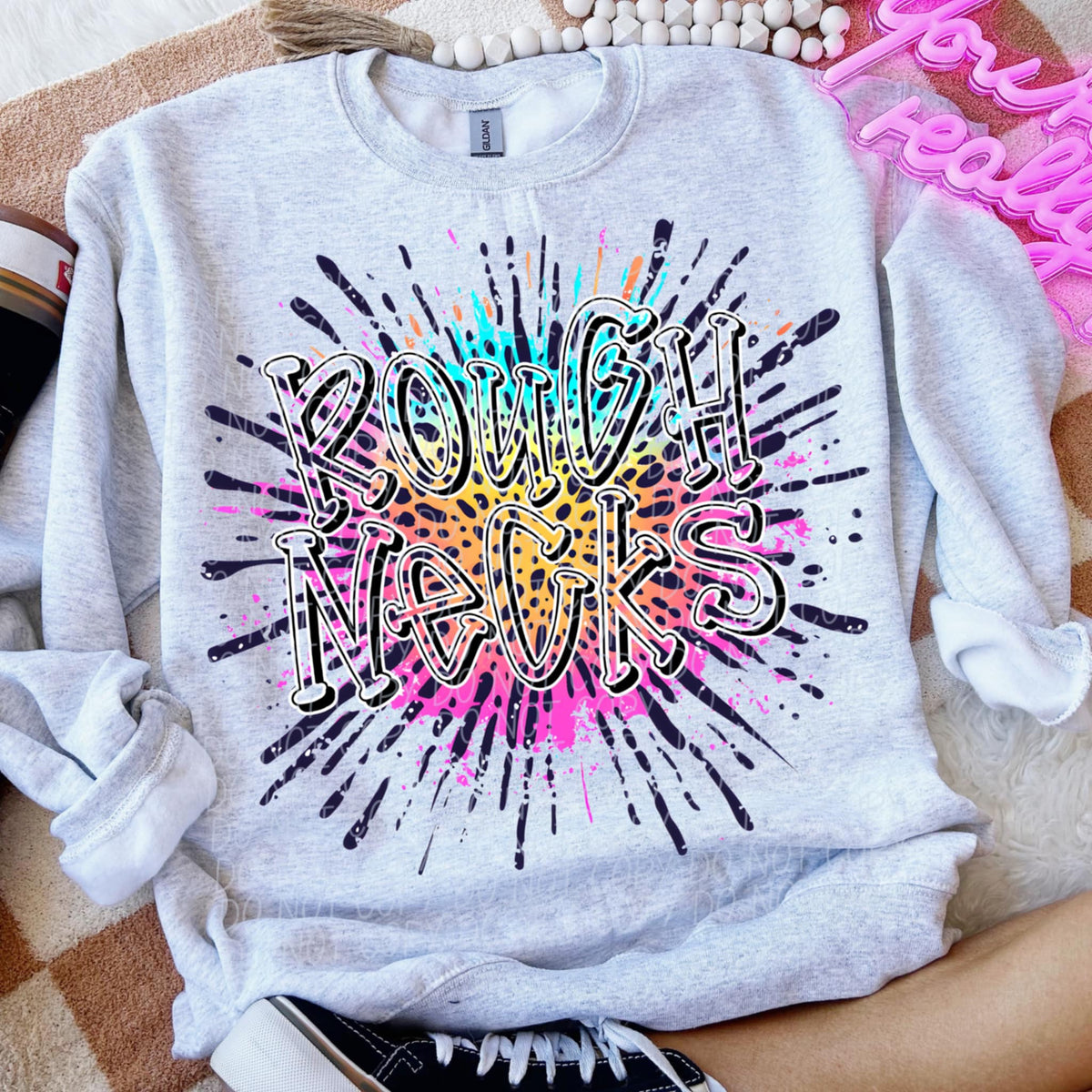 Colorful Burst Mascots (City)