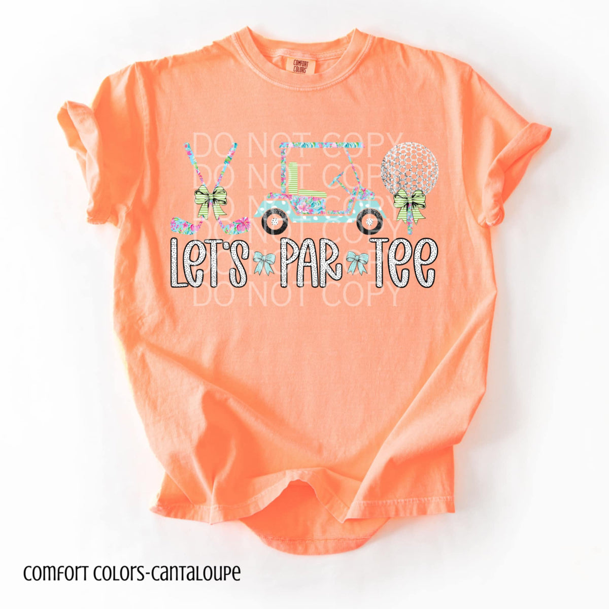 Let’s par tee (CSG) 94145 DTF transfer