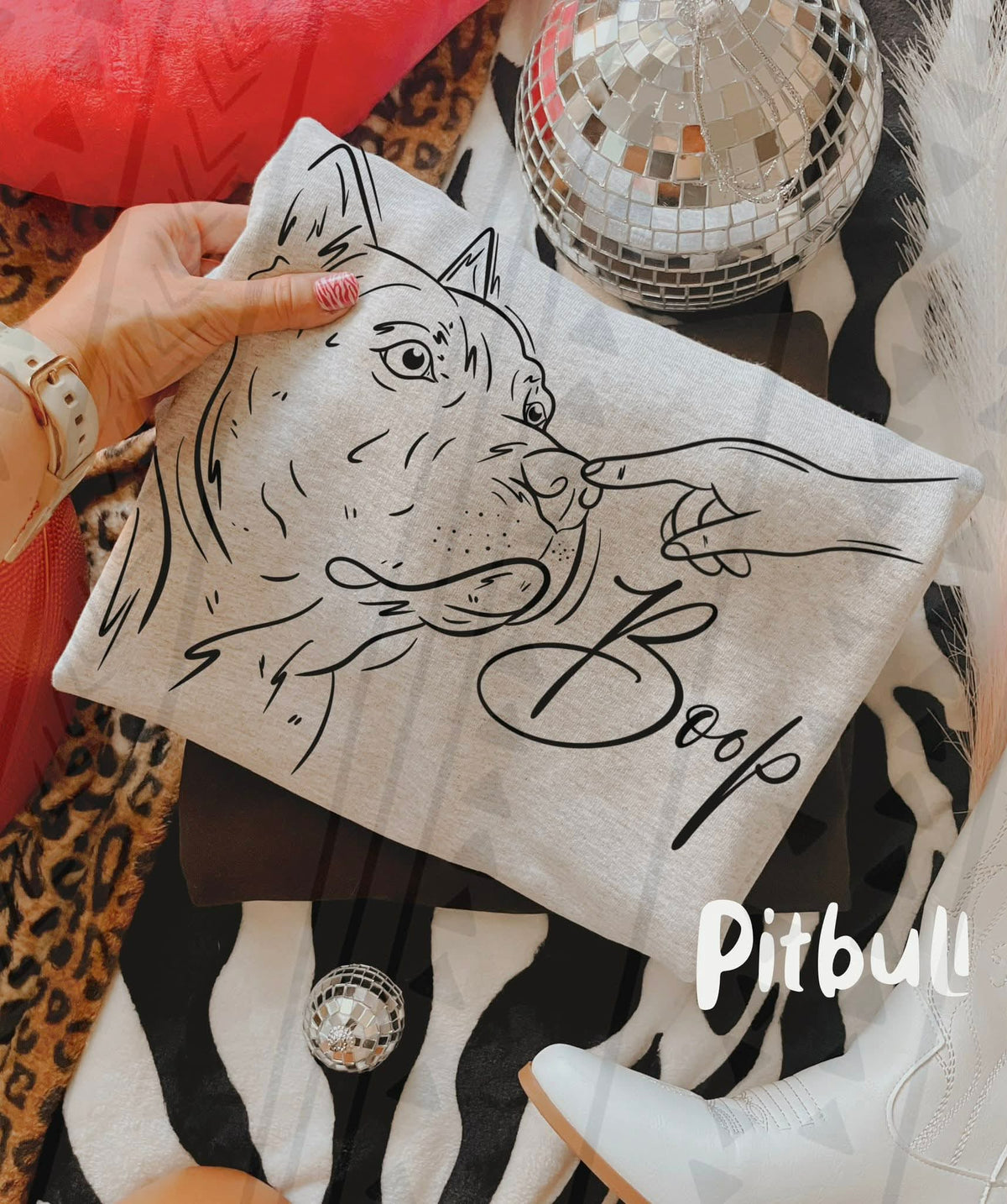 Boop Pitbull (TGG) DTF Transfer