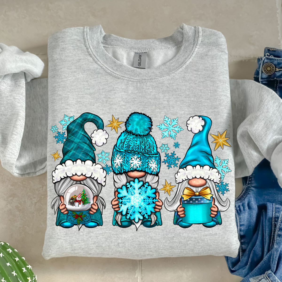 Winter Gnomes-38769-DTF transfer