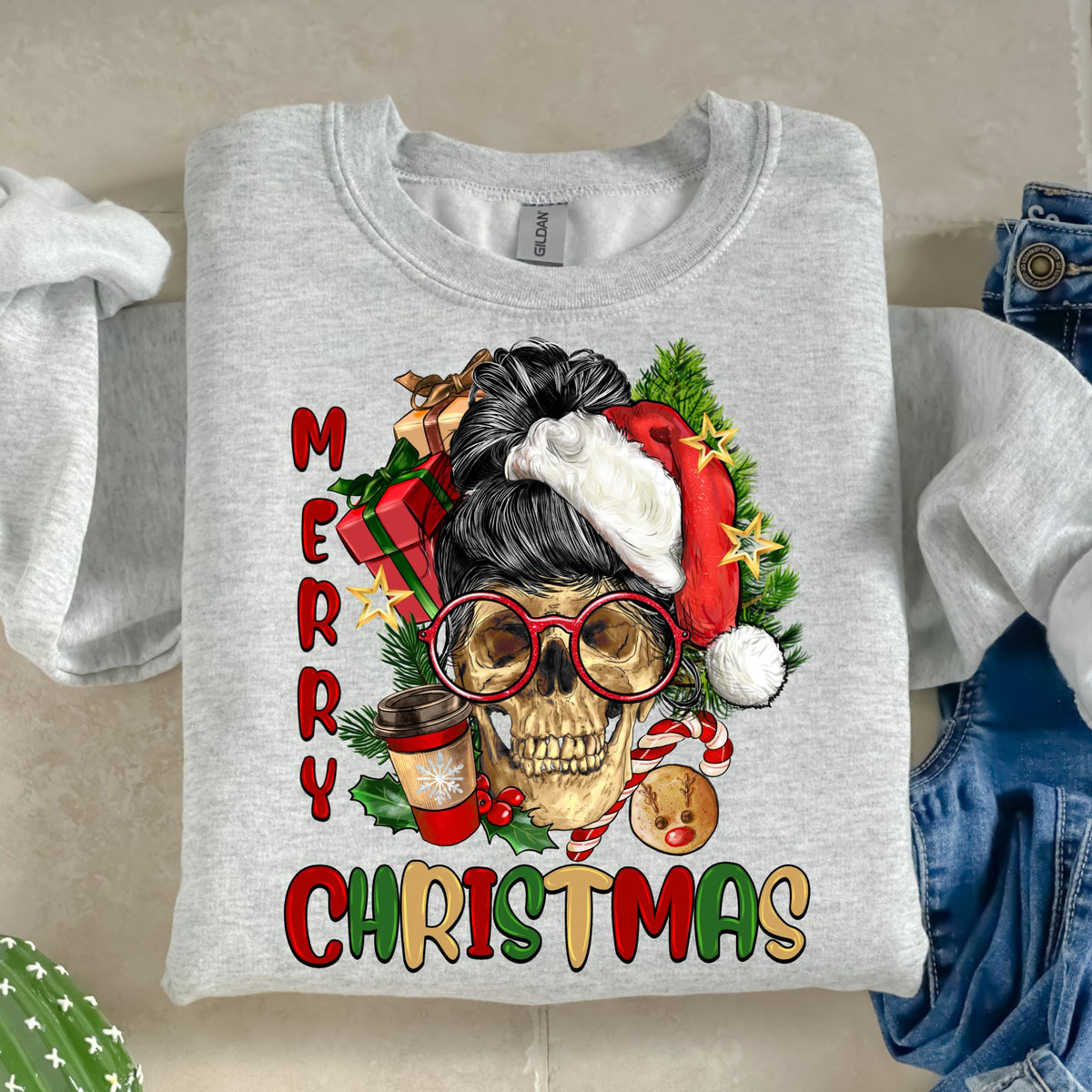 Merry Christmas-38728-DTF transfer