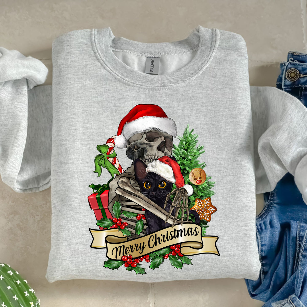Merry Christmas-38729-DTF transfer