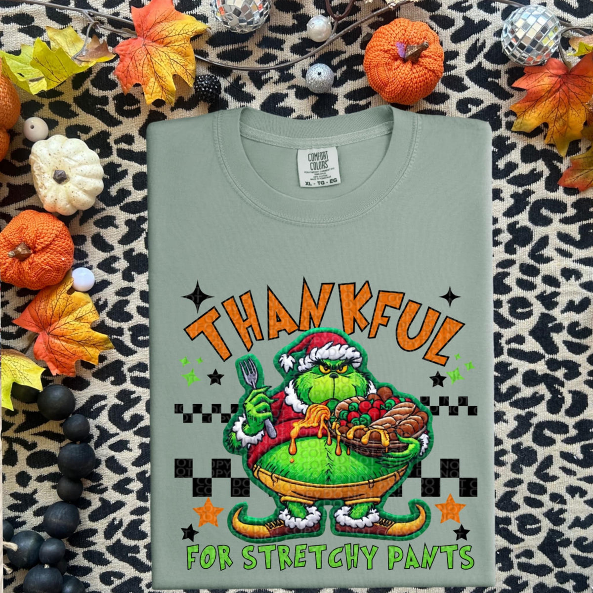 Thankful exclusive DTF transfer