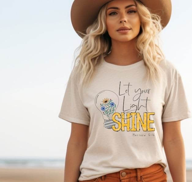 Let your light shine 64290 DTF transfer
