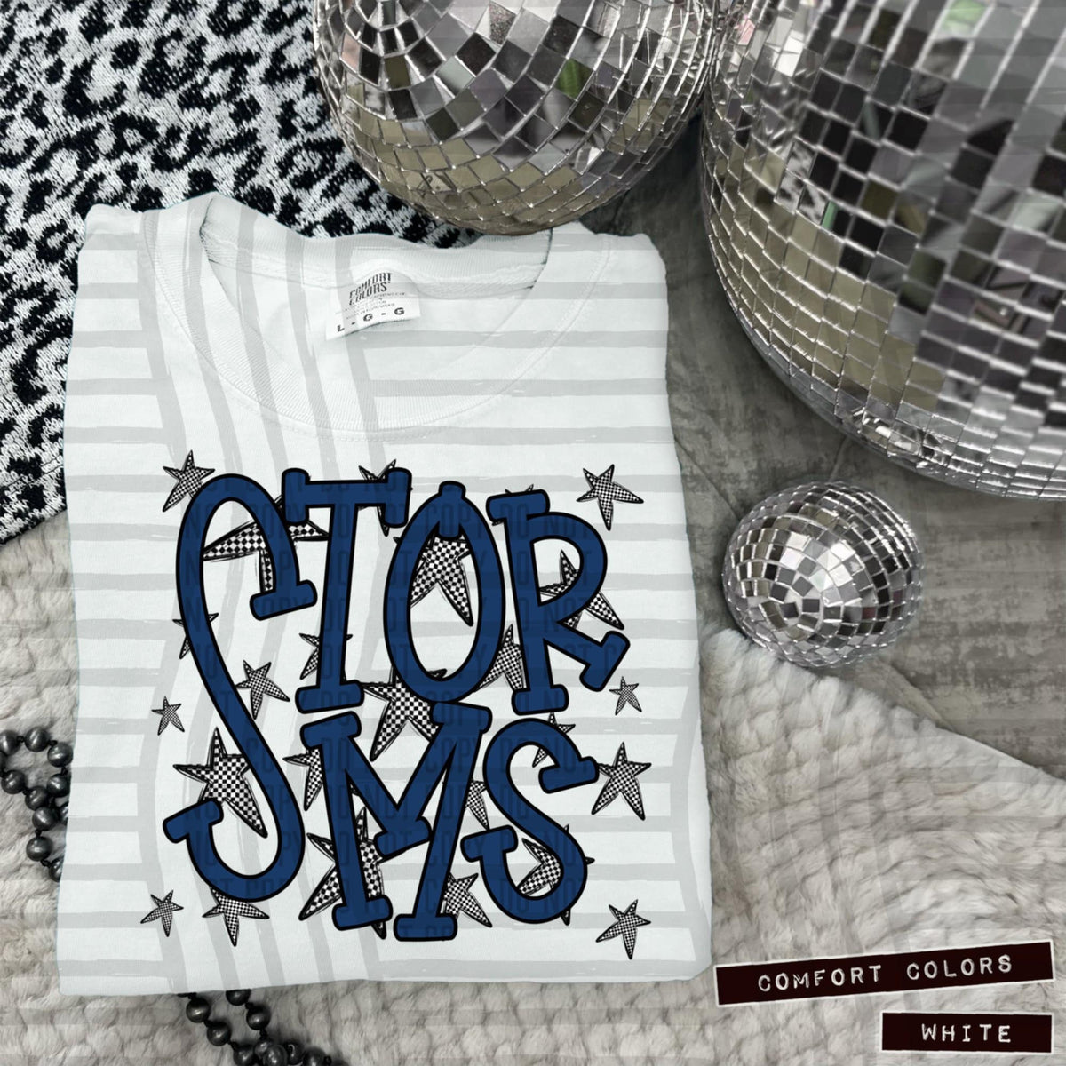 Navy Staggered Mascots (Caplinger)