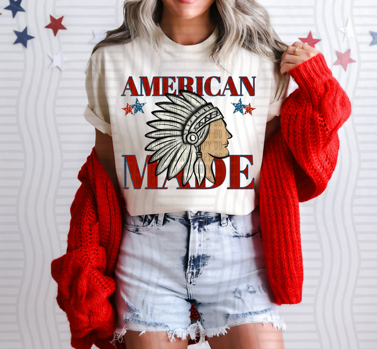 American made Indians (Caplinger) DTF Transfer