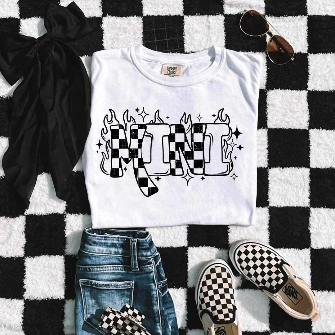 Mini checkered (CSC) 84187 DTF transfer